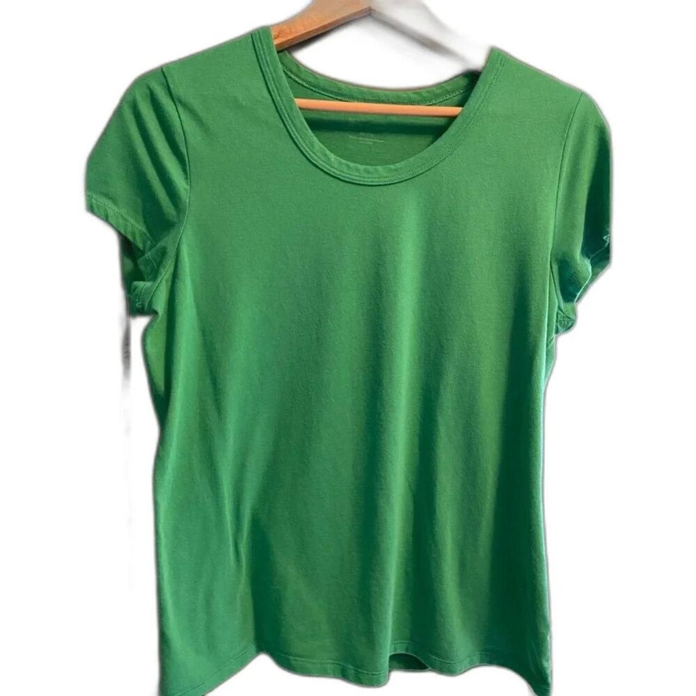 No Boundaries Green Short Sleeve Scoop Neck T-Shirt Size XXL (Junior size 19)